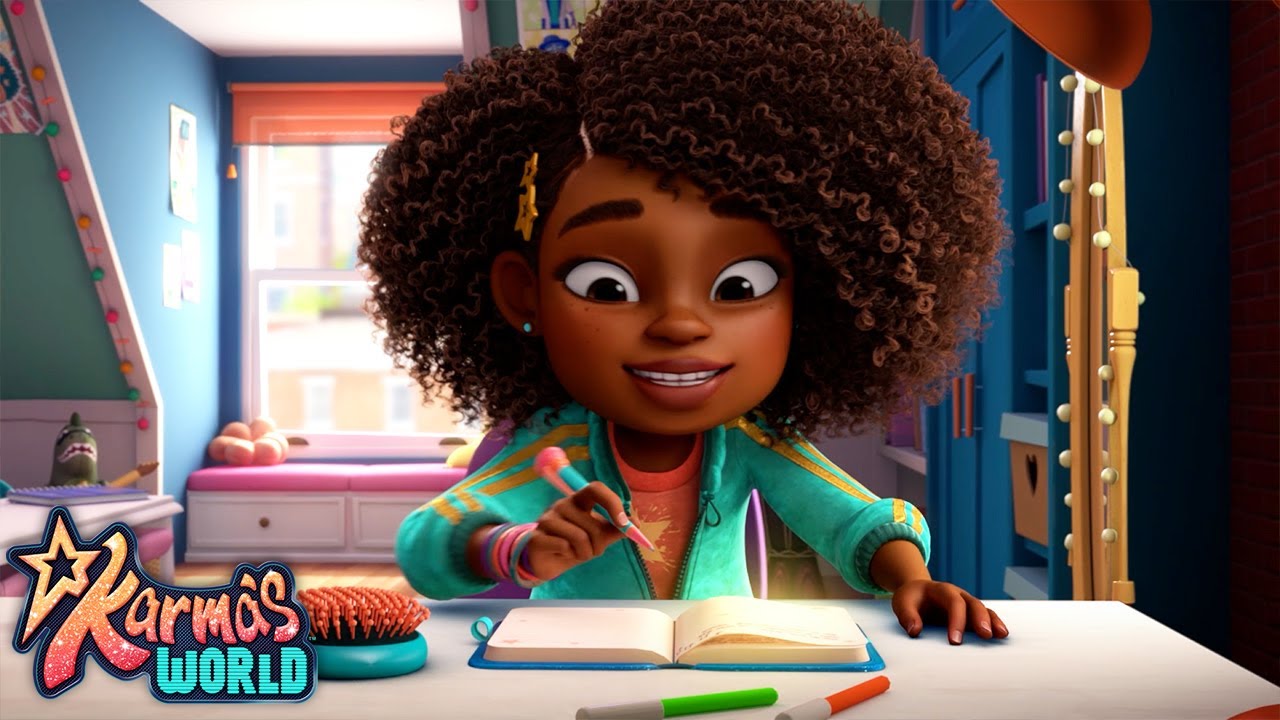 Karma Writes in Her Journal Everyday! | Karma's World | Netflix