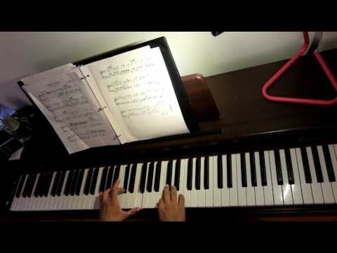 Crimson Peak - Lullaby - piano tutorial (slowed down)