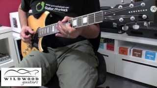 Video thumbnail for Reverend Sensei Jr Guitar by David Wallimann