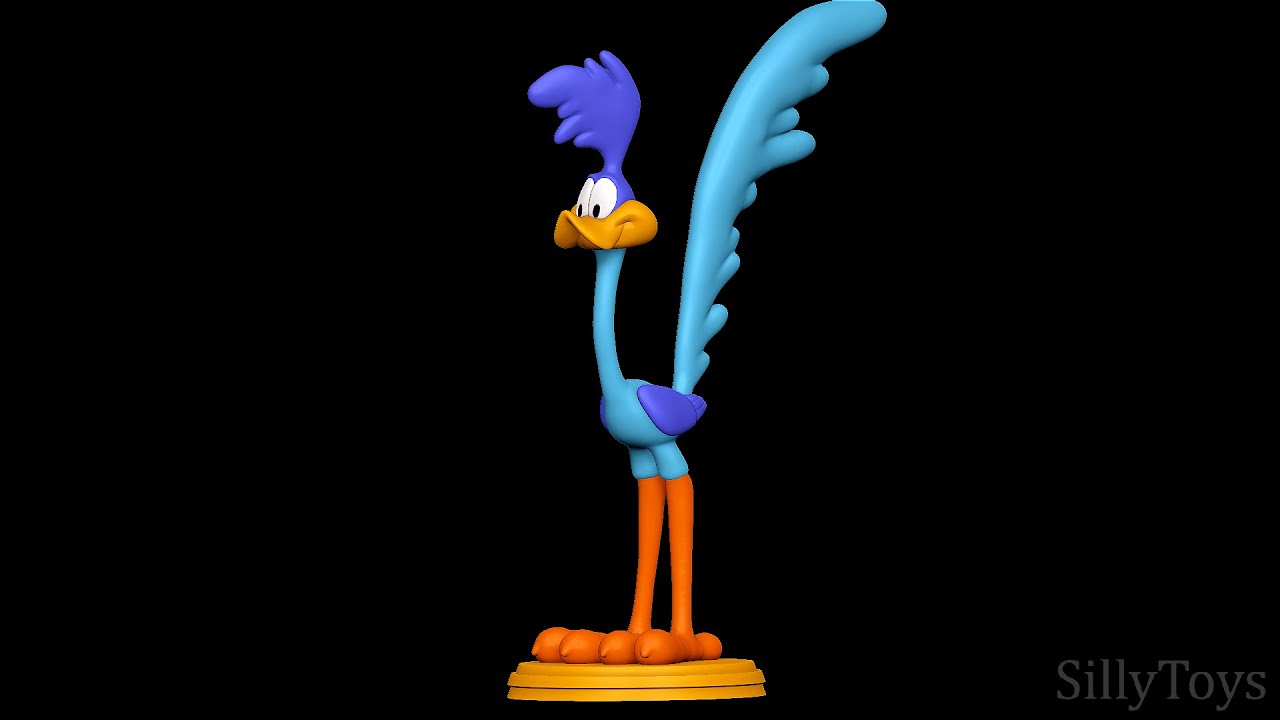 Road Runner - Looney Tunes 3D Print Model