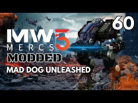 MAD DOG UNLEASHED - Mechwarrior 5: MODDED #60 (PC Gameplay Yet Another Mechlab)