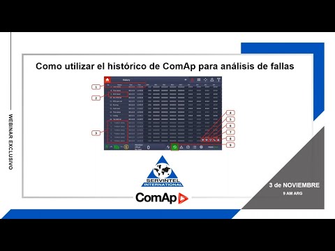Cómo utilizar el Histórico de ComAp para el análisis de fallas