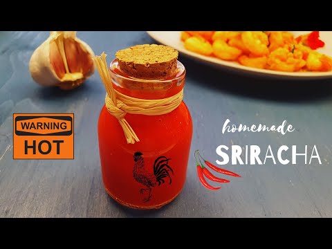 Homemade Sriracha I Keto Sriracha I Low-carb I Diabetes-Friendly 🌶 No Sugar added I Fermented
