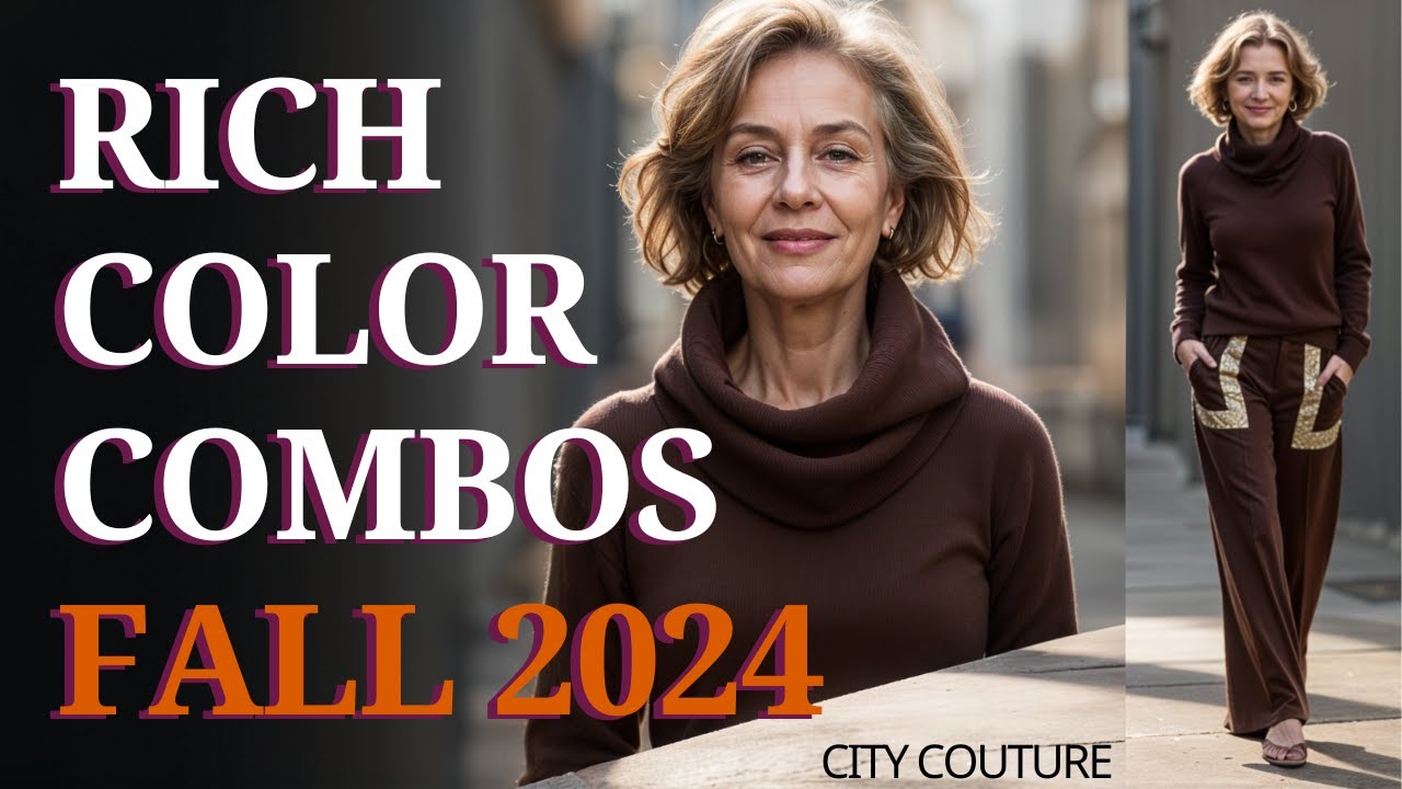 Expensive Looking Color Combinations on Budget You Need to Try! FALL 2024 Women's Fashion 50+