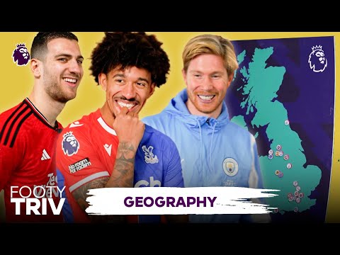 Can You Locate Every Premier League Team On A Map? | Footy Triv