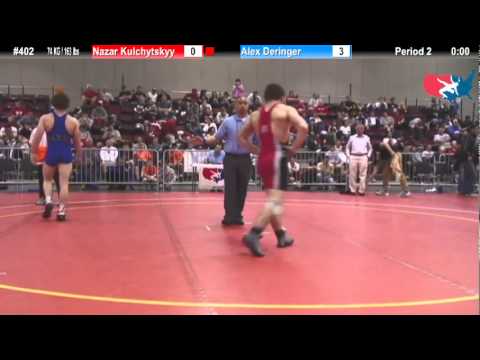 FILAJRFS: 74 KG / 163 lbs: Nazar Kulchytskyy (World Class) vs. Alex Deringer (Gator/Cowboy)
