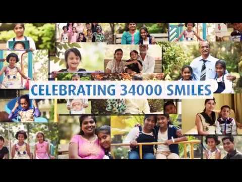 Celebrating 34000 smiles #OneSmileAtATime