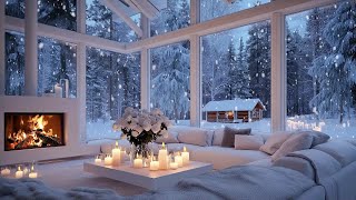 ❄️🎹  Winter Piano for Mental Reset | Snowy Cabin Calm | Meditation State, Focus Strength, Energy
