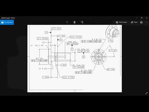 how to create part modeling with gd and t in solid works