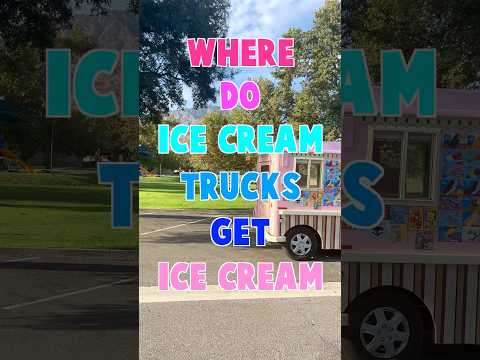 How ice cream trucks get their ice cream!