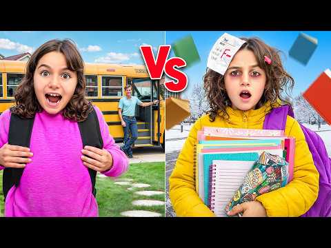 ROUTINE DU MATIN D'École en SEPTEMBRE VS en JANVIER