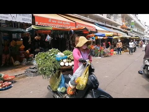 Busy Street Food, For Breakfast & Lunch | Phnom Penh Street Food, Cambodia 2022