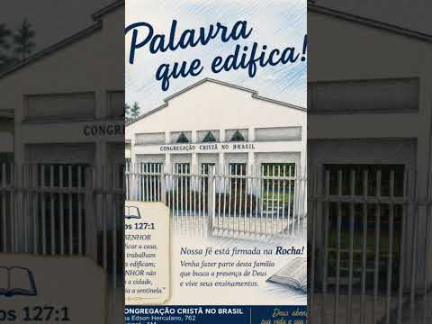 Pregação- Cântico de Ana - irmão Fábio Campelo, Ancião em Pau D'Arco do Piauí - PI