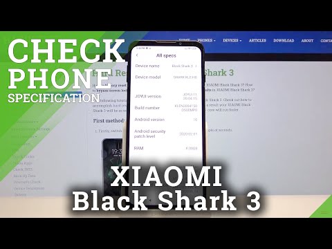 How to Check Phone Specification in Xiaomi Black Shark 3