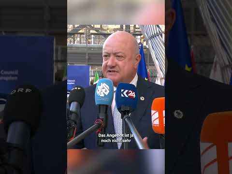 Der erste Sondergipfel der Staats- und Regierungschefs in Brüssel.