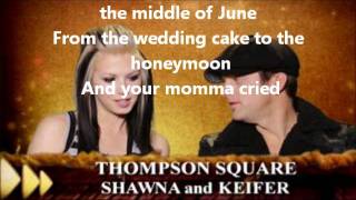 Thompson Square-Are You Gonna Kiss Me or Not (With lyrics)
