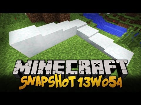 Minecraft Snapshot - 13W05A - ŚNIEG NA ŚNIEGU, ULEPSZENIE TABLICY WYNIKÓW! | MINECRAFTBLOW / BLOW