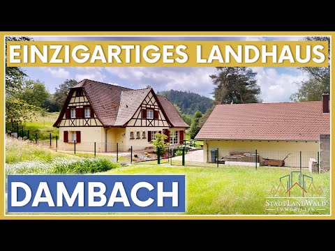 Romantisches Wohnen im Elsass – exklusives Fachwerkhaus am Waldrand