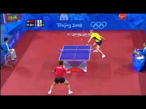 China vs Sweden - Men's Table Tennis Semi-Final - Beijing 2008 Summer Olympic Games