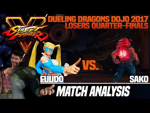 SFV Match Analysis: Dueling Dragons Dojo 2017 - Fuudo vs. Sako