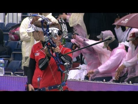 USA v Korea – compound women's team gold | Shanghai 2013 Archery World Cup S1