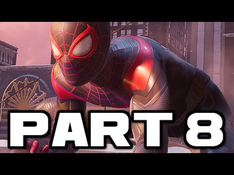 Spider-Man Miles Morales Walkthrough Gameplay Part 8 - Underground Base - (PC Gameplay)