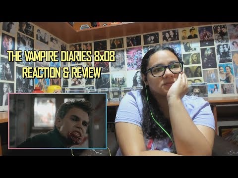 The Vampire Diaries 8x08 REACTION & REVIEW "We Have History Together" S08E08 | JuliDG
