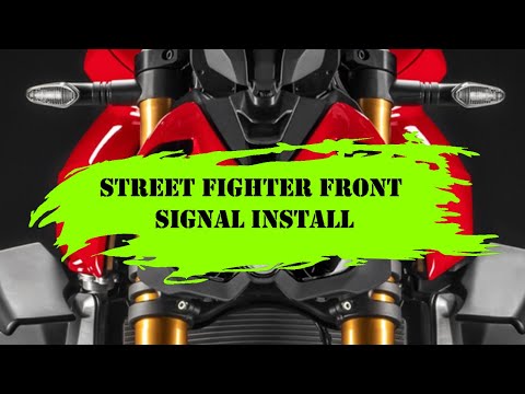 Ducati Streetfighter V4 | V2 Turn Signals | New Rage Cycles