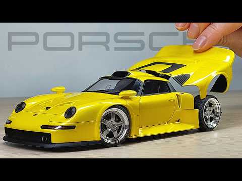 I BUILT Custom Porsche 911 GT1 - Racing Legend in Scale | FULL Building for my COLLECTION
