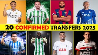 Download lagu 20 CONFIRMED TRANSFERS WINTER 2025 UNTIL NOW ✅ Alexander-Arnold,Jonathan Tah,Oscar,Dele Alli...💥 mp3
