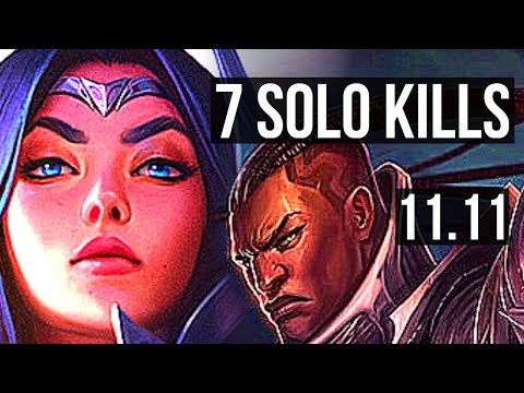 IRELIA vs LUCIAN (MID) | 7 solo kills, 800+ games, 1.2M mastery, 8/2/2 | BR Diamond | v11.11