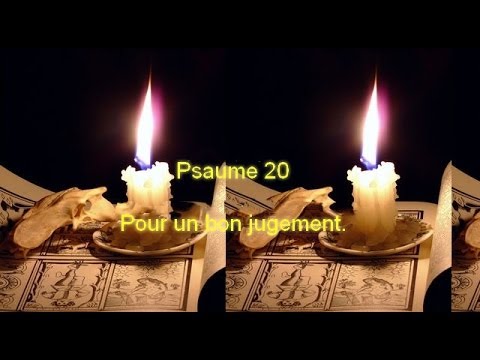Psaume 20- Pour un bon jugement