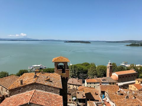 Lago Trasimeno - Lake Trasimeno - Umbria (Italy) - 4K