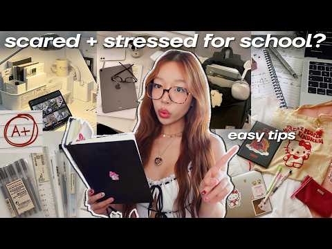 things you NEED to do for back to school 📓 *EASY A* organization, study tips, emergency kit