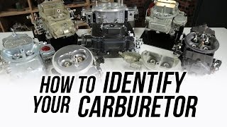 How To Identify Your Holley & Demon Carburettor