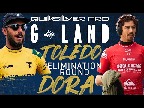 Filipe Toledo vs Yago Dora | Quiksilver Pro G-Land - Elimination Round Heat Replay
