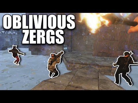 STEALING from OBLIVIOUS ZERGS on WIPE DAY | Rust Solo Survival (1 of 6)
