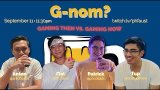 G-nom | 2000s gaming vs. 2020 gaming