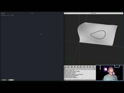 Clojure 2D/3D CAD library work