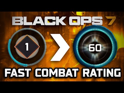 FASTEST Combat Rating 60 Method in Black Ops 7 Endgame (1-60 EASY GUIDE)