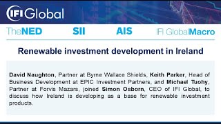 Renewable Investment Development in Ireland 23 June 2025