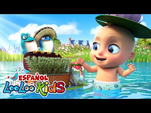 CU CU CANTABA LA RANA - Canciones infantiles - Canciones para Bebés - Aprender Español Para Niños