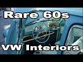 Classic VW BuGs Rare 1960s Beetle Interior Color Combinations info Restoration