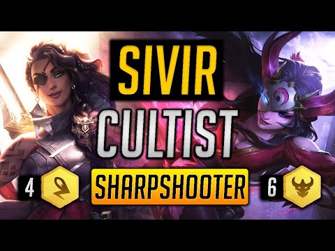 *4 SHARPSHOOTER SIVIR IS GOOD* | TFT SET 4.5 Ranked Teamfight Tactics Patch 11.4 | CLIMB TO MASTER