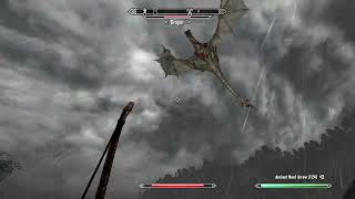 True Nords Fighting Dragons Naked With Their Bare Hand at Skyrim