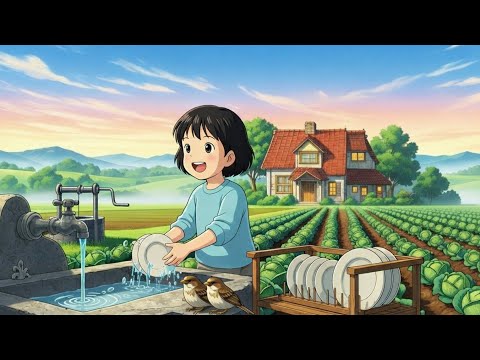 Peaceful Village Routine | Cozy Farm Life, Nature Sounds & Stillness