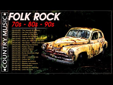 Top Folk Rock And Country Music 70s 80s 90s 📀 Best Of Folk Rock And Country Music 📀 Folk Country