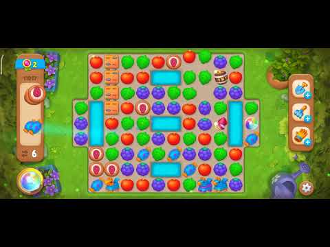 Gardenscapes level 11017 No boosters