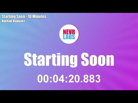 Video thumbnail for Starting Soon (10 Minutes)