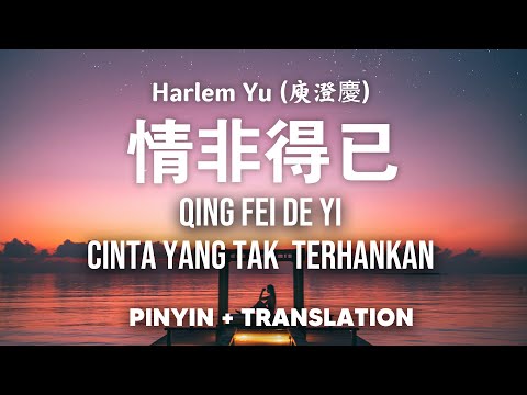 情非得已 Qing Fei De Yi - 庾澄慶 Harlem Yu [Pinyin + Translate]